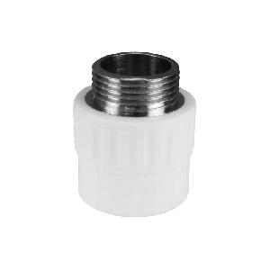 ValFex Муфта переходная НР  32 x 1/2" ( уп 80/20 шт.) БЕЛАЯ