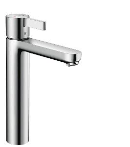 Hansgrohe Metris S 31021000 Смеситель для раковины, однорычажный, cо сливным гарнитуром