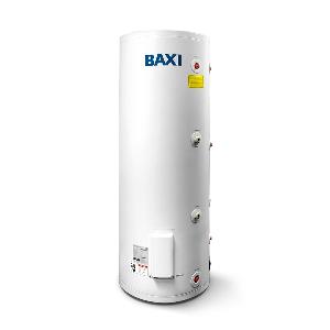 BAXI Бойлер косвенного нагрева UBC 400 л, напольный, комбинированный, теплообменник 40,4кВт, ТЭН 3 кВт.