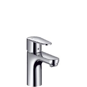 Hansgrohe 31612000 TALIS E2 Смесит для раковины, донный клапан 1 1/4, подходит для проточных водонагревателей, гибкая подводка 3/8", аэратор QuickClean