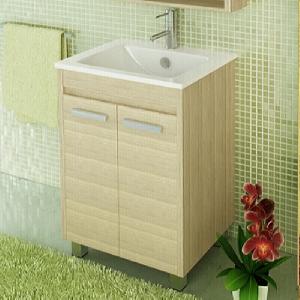 COMFORTY Марио 60 Comforty Тумба-умывальник Сосна лоредо Раковина: QUADRO 60