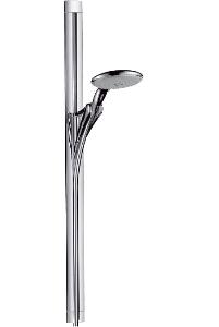 Hansgrohe 27874000 RAINDANCE  90 душевой гарнитур, ручной душ Raindance диаметр 150мм, 5 типов струи, штанга 900мм, шланг Isiflex 1,6 м 1/2" упорный подшипник