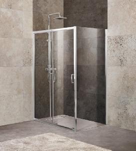 BelBagno UNIQUE-AH-1-120/135-100-C-Cr Душевой угол