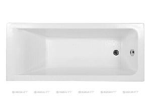 AQUANET Ванна акриловая BRIGHT 165*70  на каркасе к/с110 (230255)