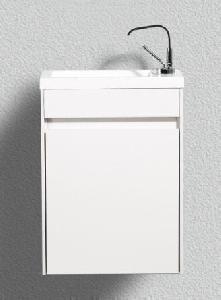 BelBagno PIETRA MINI База под раковину подвесная, левосторонняя. BIANCO LUCIDO, 454*257*520  (PIETRA MINI-460-1A-SO-BL-L)